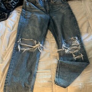 American Eagle Outfitters Light Blue Denim Jeans